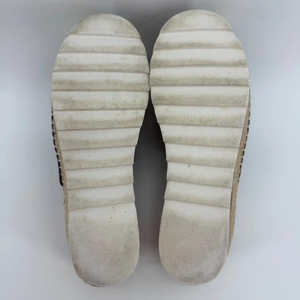 Oasis Society Black Platform Espadrille Slide Sandals Womens Size 9‎ Bohemian